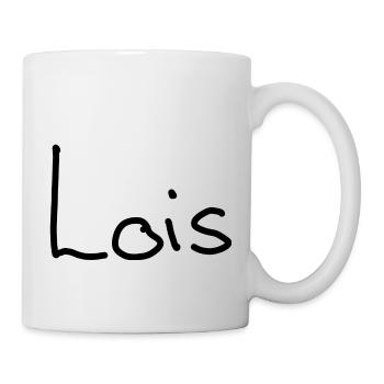 Loïs - Mug blanc - blanc - Droite