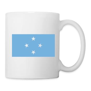Mikronesien - Tasse - Weiß - Rechts