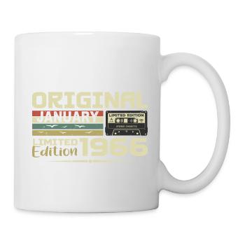 January 1966 | January 1966 Birthday Gift - Mug - white - Right