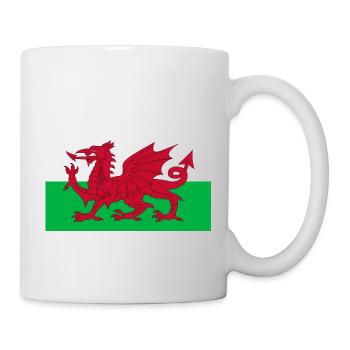 Pays de Galles - Mug blanc - blanc - Droite