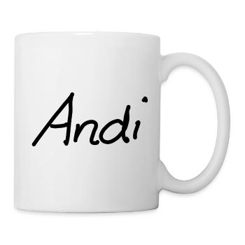 Andi - Tasse - Weiß - Rechts