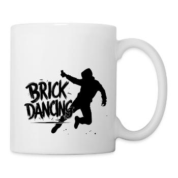 Stoppt die Riot und tanzt - Tasse - Weiß - Rechts