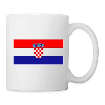 Kroatien - Tasse - Weiß - Rechts