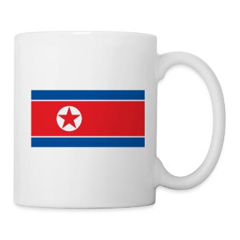 Corée du Nord - Mug blanc - blanc - Droite