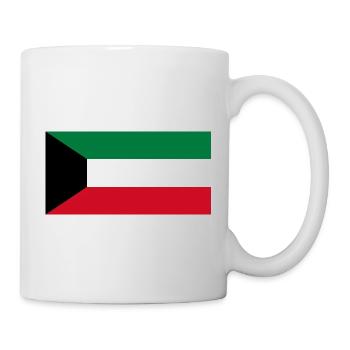 Kuwait - Tasse - Weiß - Rechts