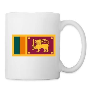 Sri Lanka - Tasse - Weiß - Rechts