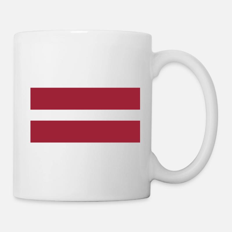 Latvia - Mug - white