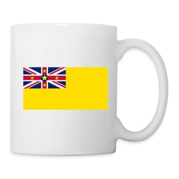 Nioué - Mug blanc - blanc - Droite