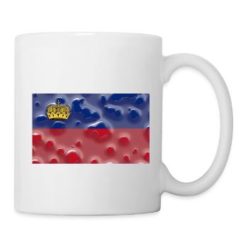 Liechtenstein als Liechtenstein - Tasse - Weiß - Rechts