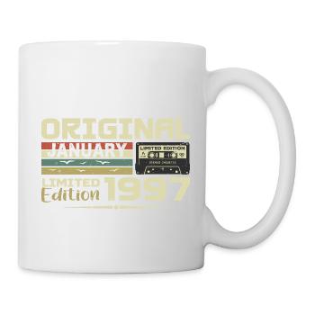 Janvier 1997 | Cadeau D’anniversaire Janvier 1997 - Mug blanc - blanc - Droite