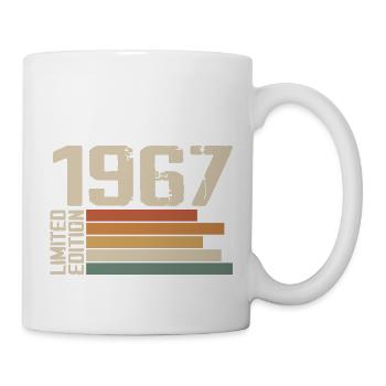 1967 Vintage - Retro 1967 Geburtstagsgeschenk 1967 - Tasse - Weiß - Rechts