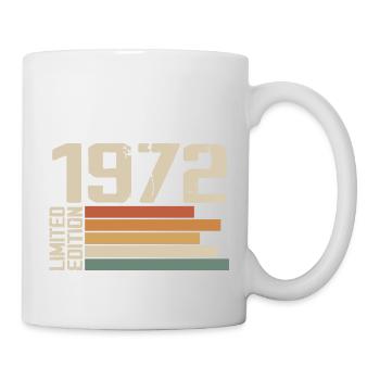 1972 Vintage - Retro 1972 Cadeau Anniversaire 1972 - Mug blanc - blanc - Droite