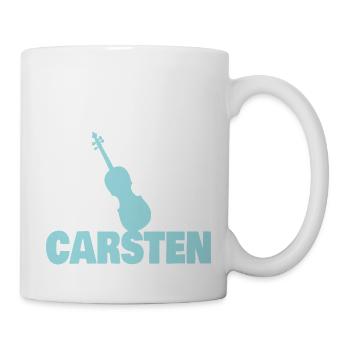 Bratsche Carsten - Tasse - Weiß - Rechts