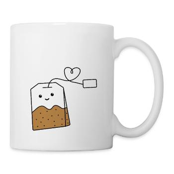 Kawaii Tea Bags - Mug - white - Right