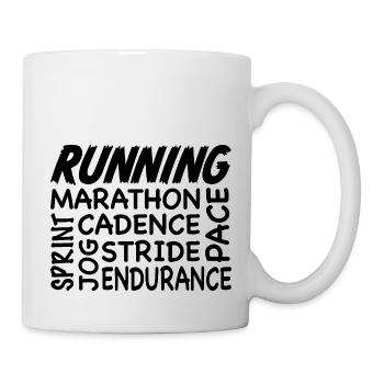 Laufen - Inspiration - Tasse - Weiß - Rechts
