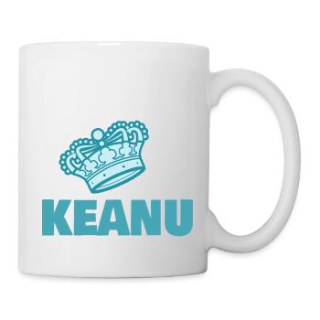 First name Keanu - Mug - white - Right