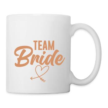 Team Braut Squad Stamm Brautparty Junggeselle - Tasse - Weiß - Rechts