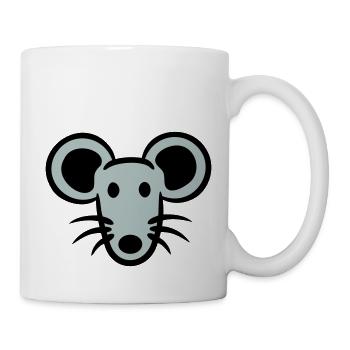 Mouse Mouse Cute Little Rat Rodent Friendly - Mug - white - Right