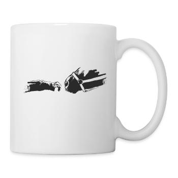 First Touch - Tasse - Weiß - Rechts