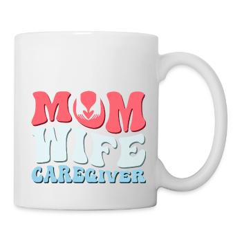 Maman Épouse Aidant - Mug blanc - blanc - Droite