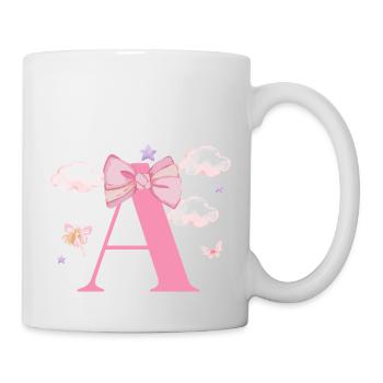 Brief an Pink Clouds - Tasse - Weiß - Rechts