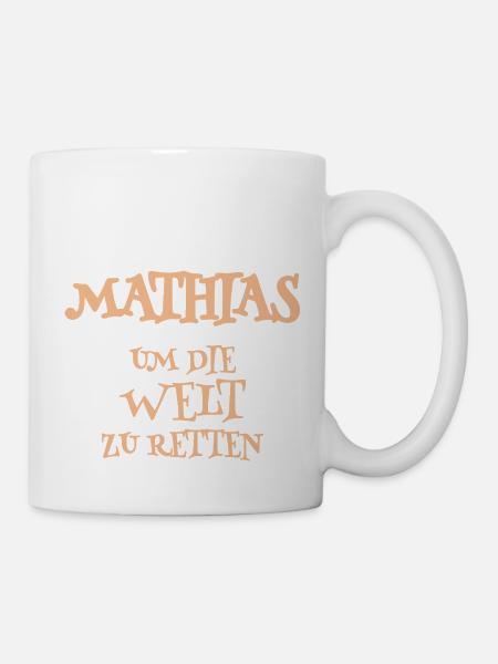 Helfer Mathias - Tasse - Weiß