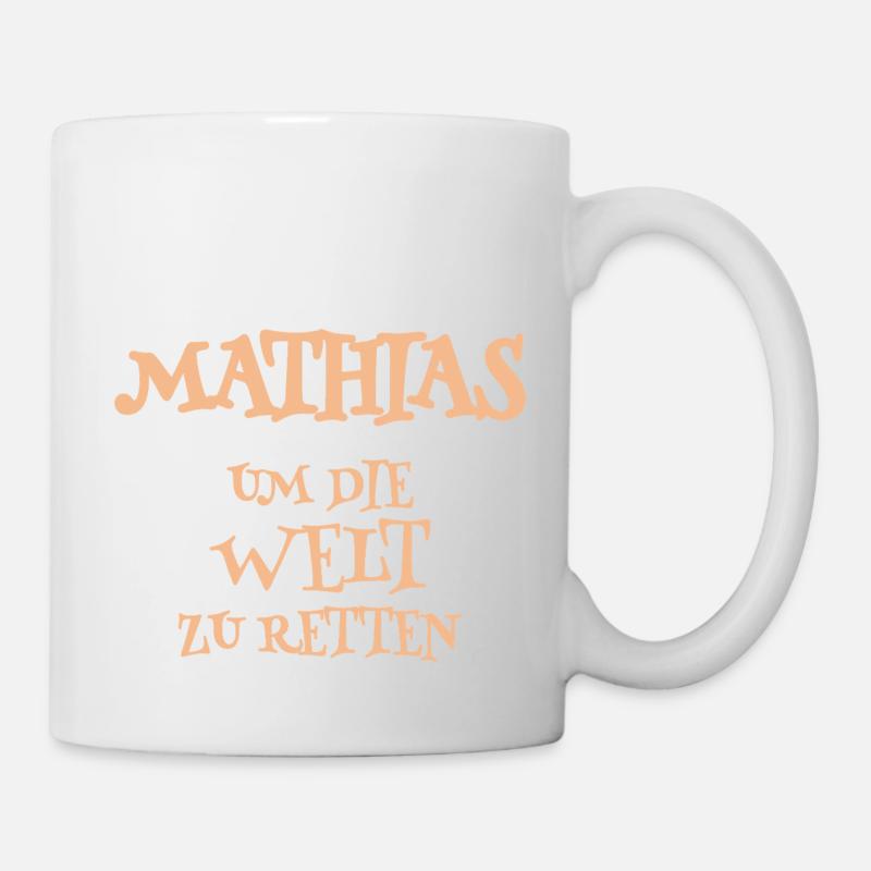 Helfer Mathias - Tasse - Weiß