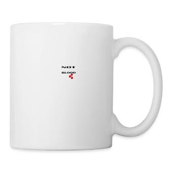 Familie wird aus Liebe und nicht aus Blut gebildet - Tasse - Weiß - Rechts