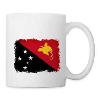 Neuguinea - Tasse - Weiß - Rechts