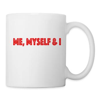 me myself & I - Tasse - Weiß - Rechts