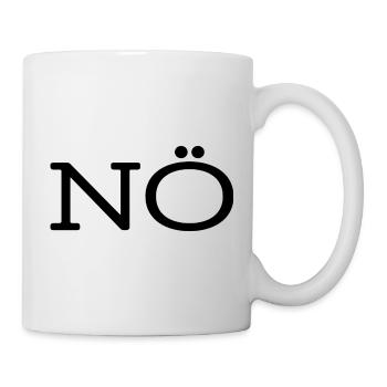NÖ sw - Tasse - Weiß - Rechts