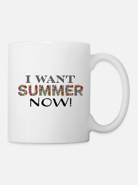 summer now sw - Mug - white