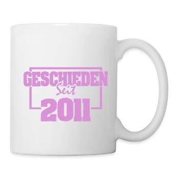 Geschieden 2011 - Tasse - Weiß - Rechts