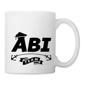 abi team - Tasse - Weiß - Rechts