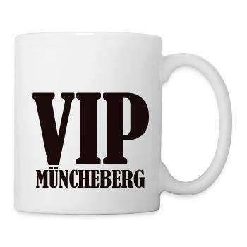 VIP Müncheberg - Tasse - Weiß - Rechts