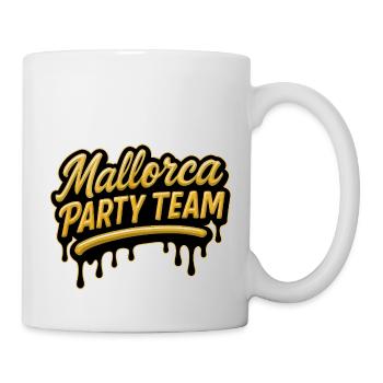 Mallorca Party Team - Tasse - Weiß - Rechts