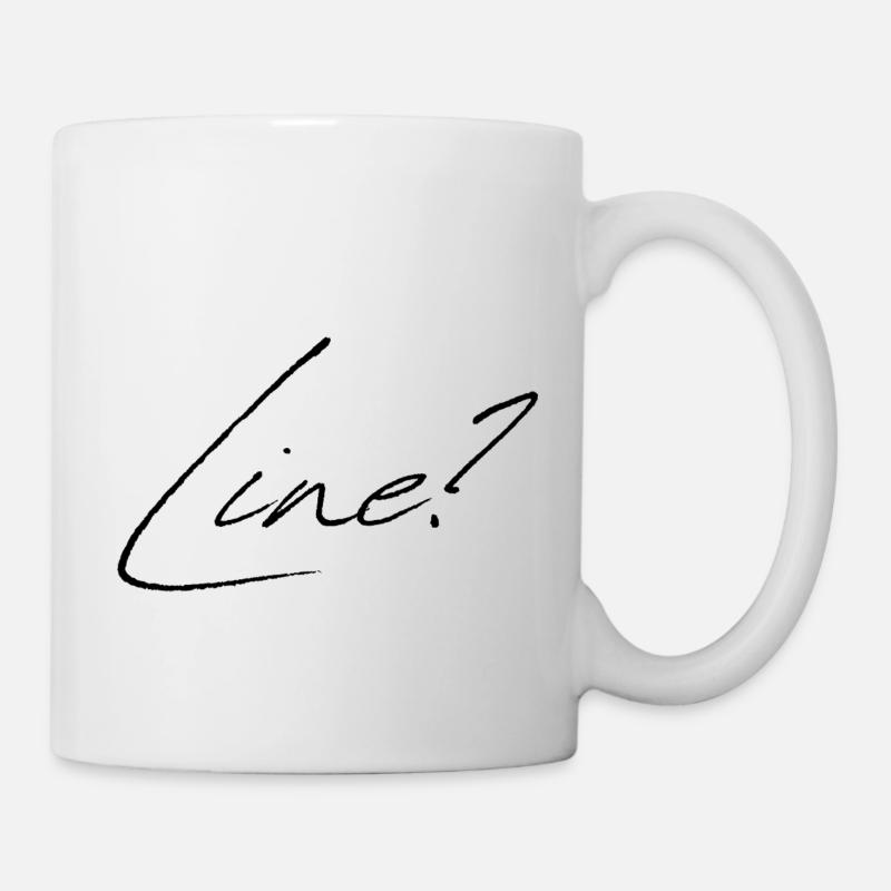 Line? - Mug - white