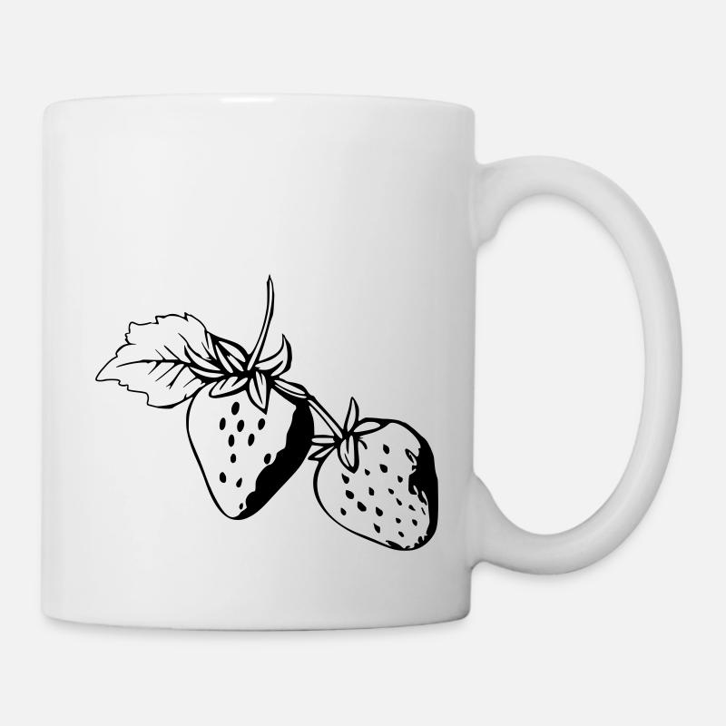 Strawberries - Mug - white