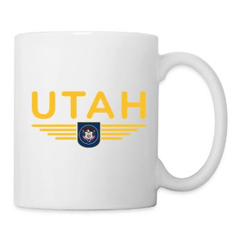 Utah Fan T-Shirt – Nature & Freedom - Mug - white - Right