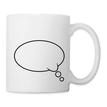Thought Bubble Design - Mug - white - Right