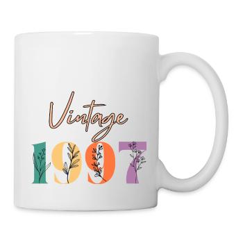 Vintage 1997 Floral - Mug - white - Right