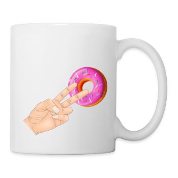 2 In The Pinky Donut - Mug - white - Right