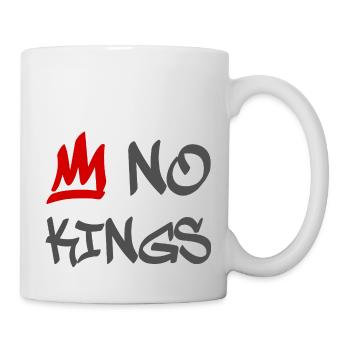 No Kings in America since 1776 - Tasse - Weiß - Rechts