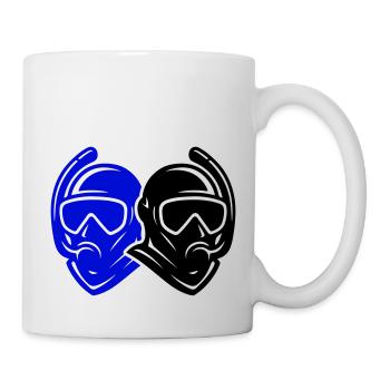 Diver icon - Mug - white - Right