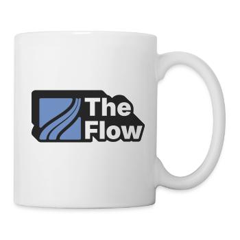 Das Design des Strömungsmusters - Tasse - Weiß - Rechts