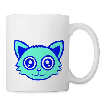 Cat Pet Animal Cute Little Kitten Friendly - Mug - white - Right