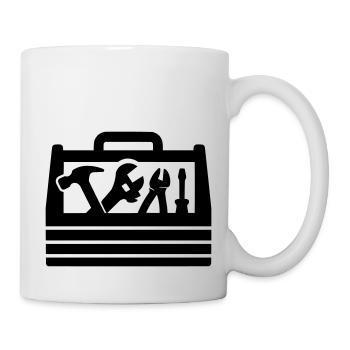 Tools Toolbox - Mug - white - Right