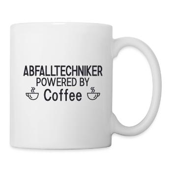 Waste Technician Powered By Coffee - Mug - white - Right