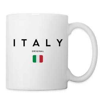 Fierté italienne, design minimaliste et élégant - Mug blanc - blanc - Droite