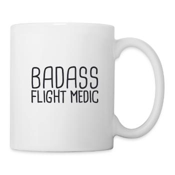 Flight Medic Badass Luftrettung - Tasse - Weiß - Rechts